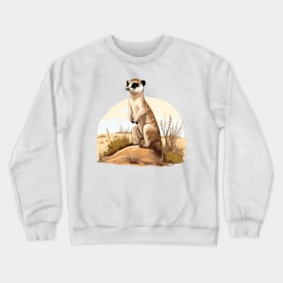 Meerkat Crewneck Sweatshirt